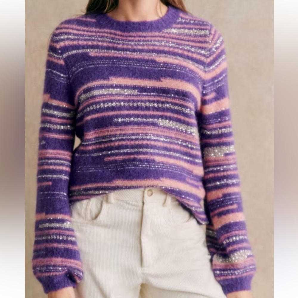 Sezane Striped Sweater